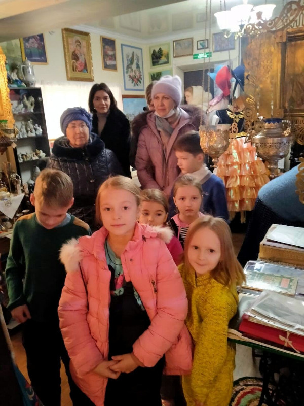 Дети посетили епархиальный музей