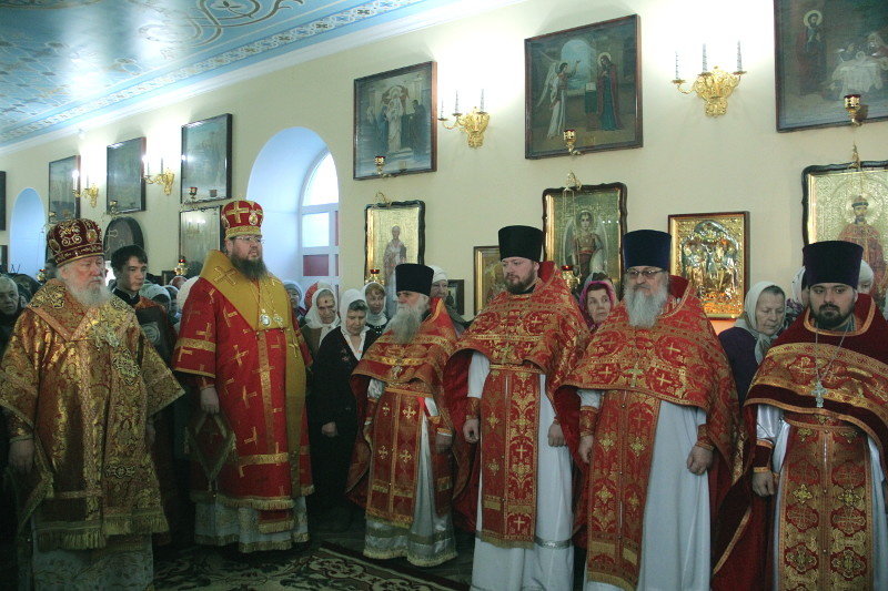 Первое празднование новомучеников и исповедников Петропавловских